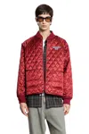 Carhartt Embroidered-logo Jacket In Red