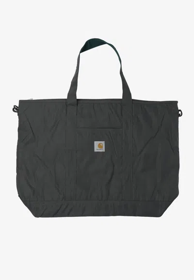 Carhartt Alumni Nylon Tote Bag In Gray