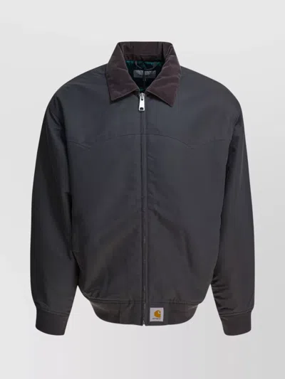 Carhartt "alumni Santa Fe" Jacket In Blue