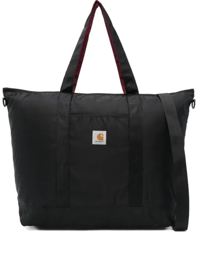 Carhartt Alumni Tote Bag In Black