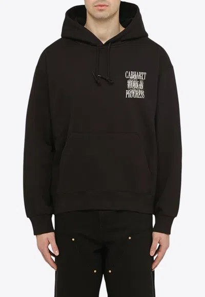 Carhartt Always A Wip Hooded Sweatshirt In Black