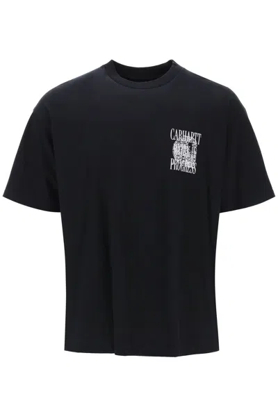 Carhartt Black 'always A Wip' T-shirt In 89xx