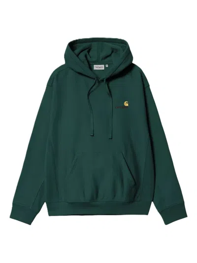 Carhartt American Hoodie In Green