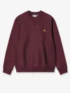 Carhartt American Script Cotton Sweatshirt In Multi