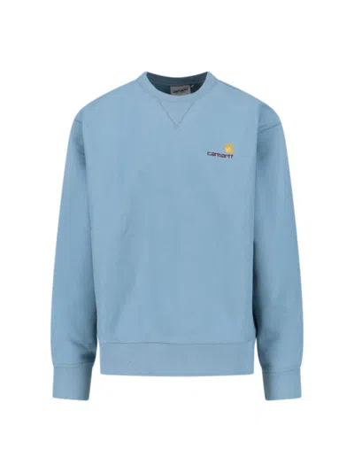 CARHARTT AMERICAN SCRIPT CREW NECK SWEATSHIRT