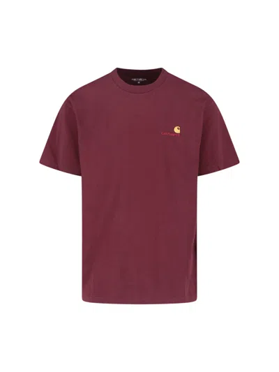 CARHARTT AMERICAN SCRIPT CREW NECK T-SHIRT