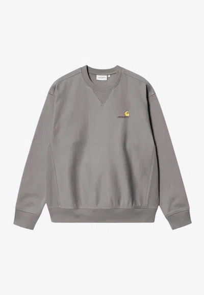 CARHARTT AMERICAN SCRIPT CREWNECK SWEATSHIRT
