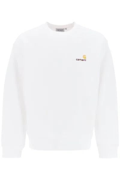 CARHARTT AMERICAN SCRIPT CREWNECK SWEATSHIRT