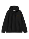 Carhartt Cotton Blend Sweatshirt With Logo In Black