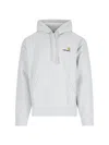 Carhartt American Script Sweatshirt In Gray