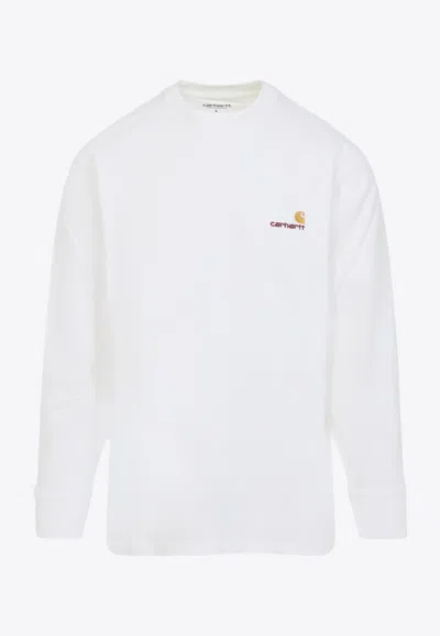 CARHARTT AMERICAN SCRIPT LONG-SLEEVED T-SHIRT