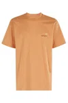 Carhartt Orange Logo T-shirt In Orange