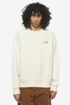 Carhartt Wip Ivory Cotton Blend American Script Swea In Pink