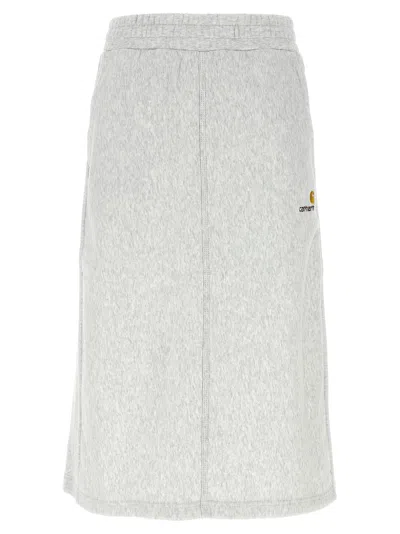 CARHARTT AMERICAN SCRIPT SKIRTS GRAY
