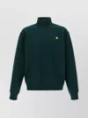 Carhartt American Script Style Sweatshirt For Casual Wear In Green