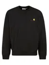 Carhartt American Script Sweat In Black