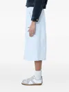 Carhartt American Script Sweat Midi Skirt In Blue