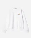 Carhartt American Script Sweat In White