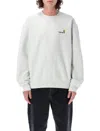 Carhartt Sweatshirt  Wip Herren Farbe Yellow Cream In Ash Heather