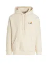 Carhartt Wip Cream Cotton Hooded American Script Sweat