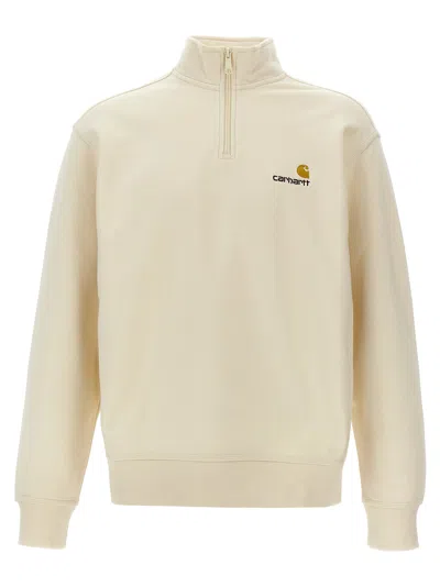 CARHARTT AMERICAN SCRIPT SWEATSHIRT BEIGE