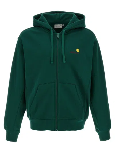 CARHARTT AMERICAN SCRIPT SWEATSHIRT GREEN