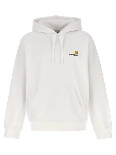 Carhartt American Script Sweatshirt In Grey