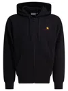 Carhartt Cotton Blend Sweatshirt With Logo In Black