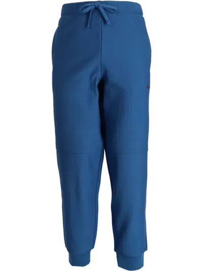 Carhartt American Script Track Pants In Blue