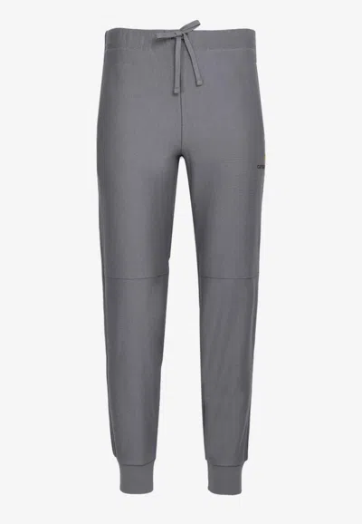 Carhartt American Script Track Pants In Gray