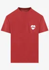 Carhartt Amour Pocket Crewneck T-shirt In White