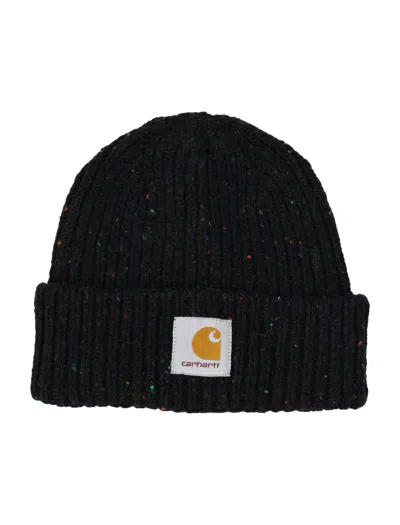 Carhartt Anglistic Beanie In Black