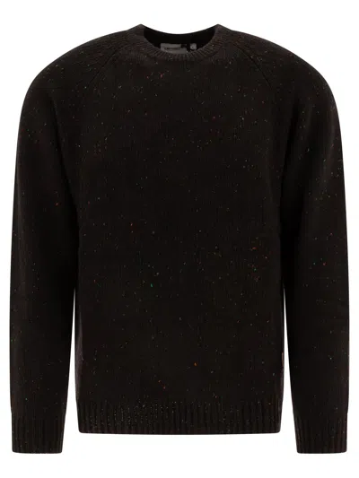 CARHARTT ANGLISTIC KNITWEAR BLACK