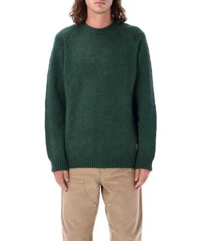 Carhartt Anglistic Sweater In Green