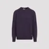 Carhartt Alten Deep Night Crewneck Sweater In Purple