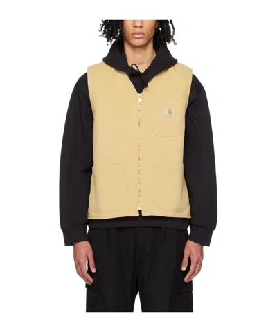 Carhartt Arbor Logo Vest In Black