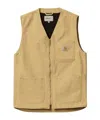 Carhartt Arbor Logo Vest In Nude