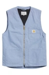 CARHARTT ARBOR ORGANIC COTTON ZIP VEST