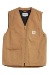 CARHARTT ARBOR ORGANIC COTTON ZIP VEST