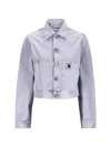 Carhartt Arca Buttoned Pocket Denim Jacket In Multi