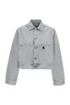 Carhartt Arca Buttoned Pocket Denim Jacket In Blue