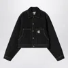 Carhartt Black Arca Denim Jacket In Black