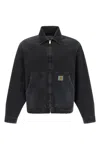 Carhartt Arcan Work Jacket Cotton Canvas In Black