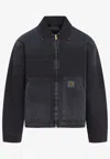Carhartt Arcan Work Jacket Cotton Canvas In Black
