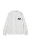 Carhartt Arch Script Sweater In Gray