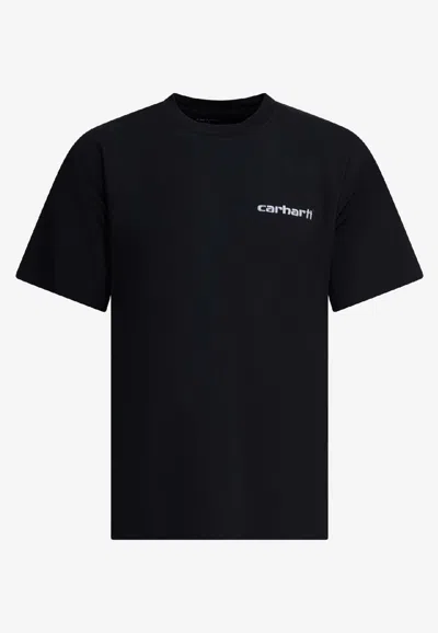 CARHARTT ARCHIVE SCRIPT PRINTED T-SHIRT