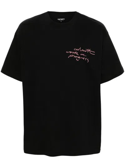 Carhartt Archivo T-shirt In Black