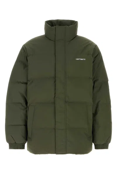 Carhartt Army Green Polyester Danville Jacket