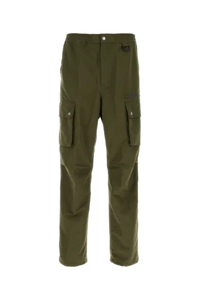 CARHARTT ARMY GREEN POLYESTER IRWIN PANT