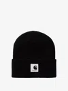 Carhartt Folded Cuff Hats Collection In Black